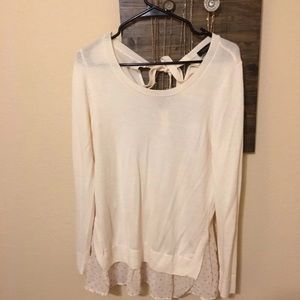 Ann Taylor layered sweater